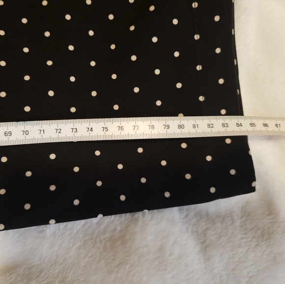 Global Work Polkadot Stretchy Culotte Pants/Trousers - Picture 7 of 11